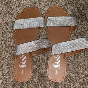 New rhinestone sandals